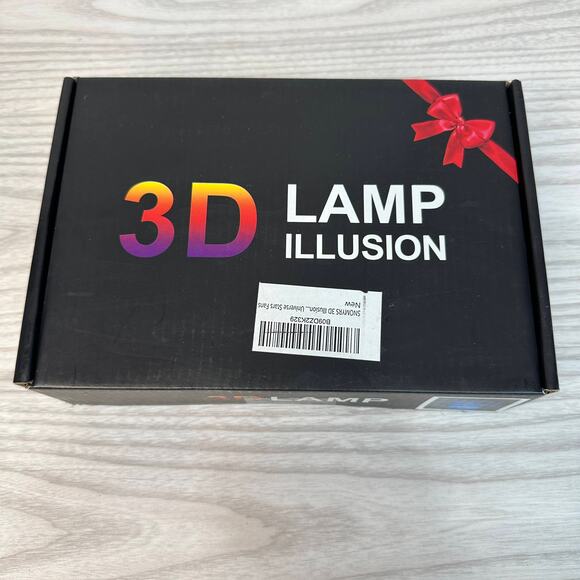 SNOMYRS 3D Illusion Lamp Universe Stars Fans Touch Sensor Remote Control Bedroom - Picture 1 of 7